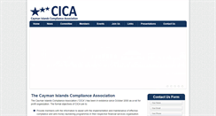 Desktop Screenshot of cica.ky