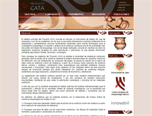 Tablet Screenshot of cata.cica.es