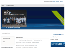 Tablet Screenshot of cardiociencia.cica.es