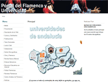 Tablet Screenshot of flun.cica.es