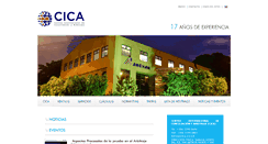 Desktop Screenshot of cica.co.cr
