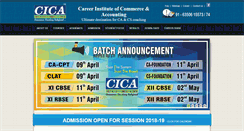 Desktop Screenshot of cica.in