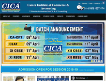 Tablet Screenshot of cica.in